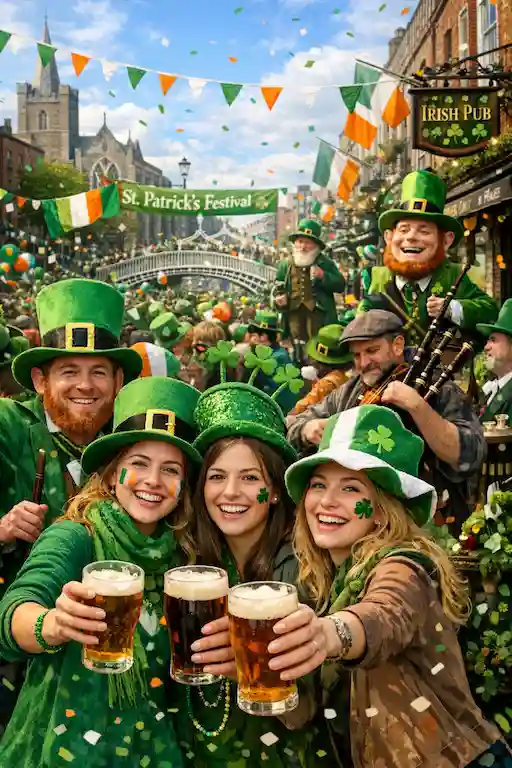 세인트 패트릭스 데이 D-4, 아일랜드 문화 축제 300개 랜드마크 불밝힌다