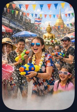 송끄란 2026 D-33, 마시멜로·마틴 개릭스 출연 축제 예약 지금이 마지막